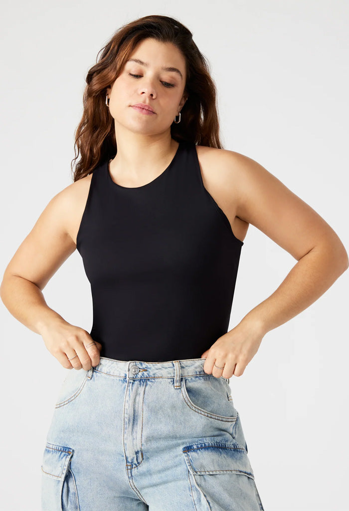 Steve Madden Nico Bodysuit-Black