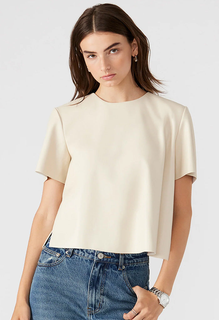 Steve Madden Ezra Top-Bone