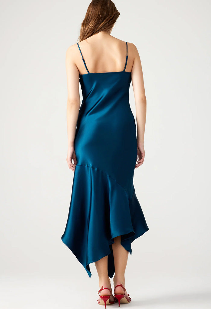 Steve Madden Lucille Dress-Midnight Teal