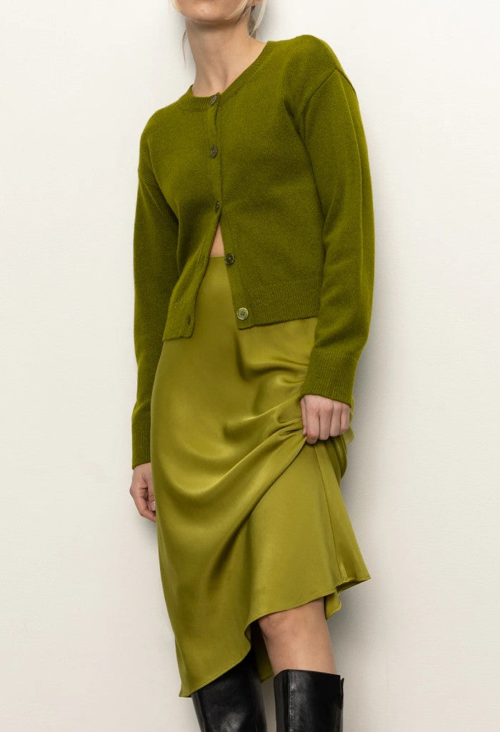 Sanctuary Clothing Everyday Maxi Skirt-Martini Olive