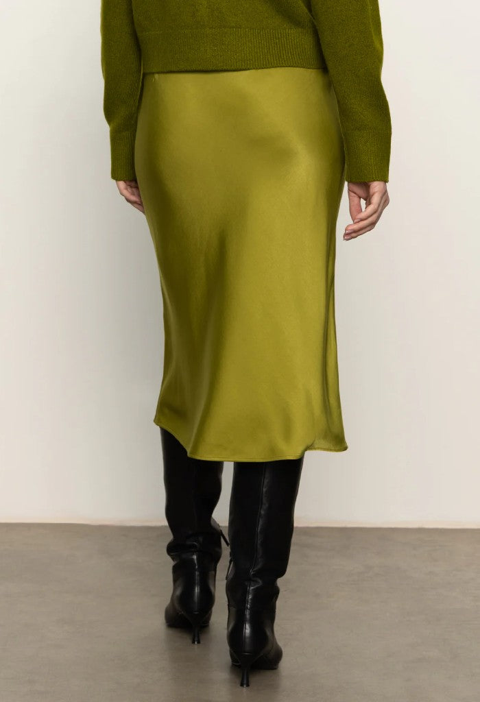 Sanctuary Clothing Everyday Maxi Skirt-Martini Olive