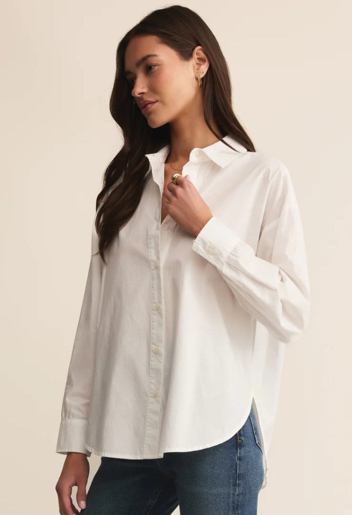 Z Supply Elevated Poplin Shirt