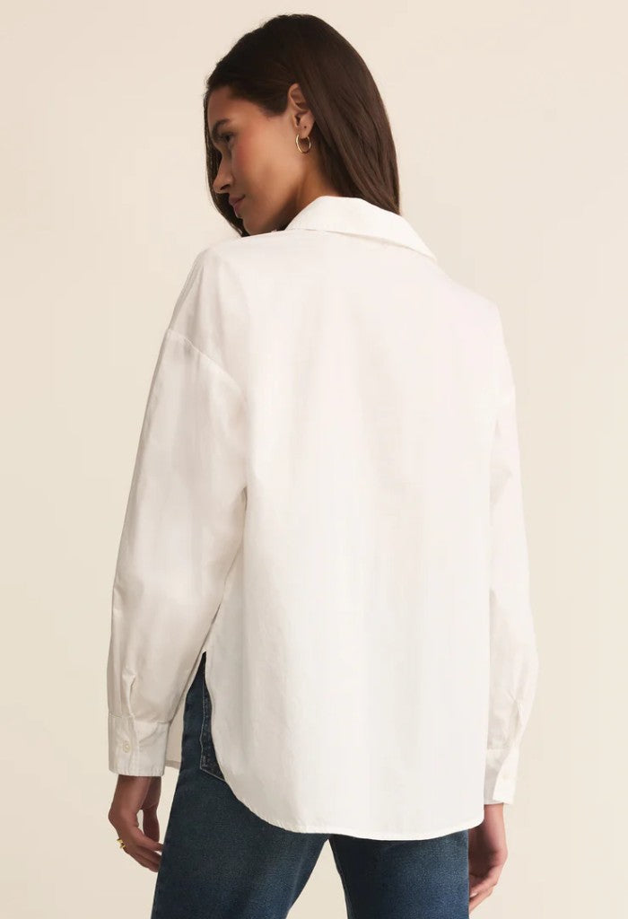 Z Supply Elevated Poplin Shirt