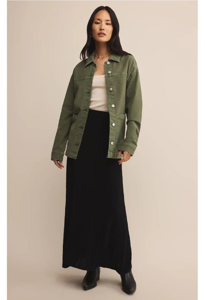 Z Supply Tibi Mesh Midi Skirt