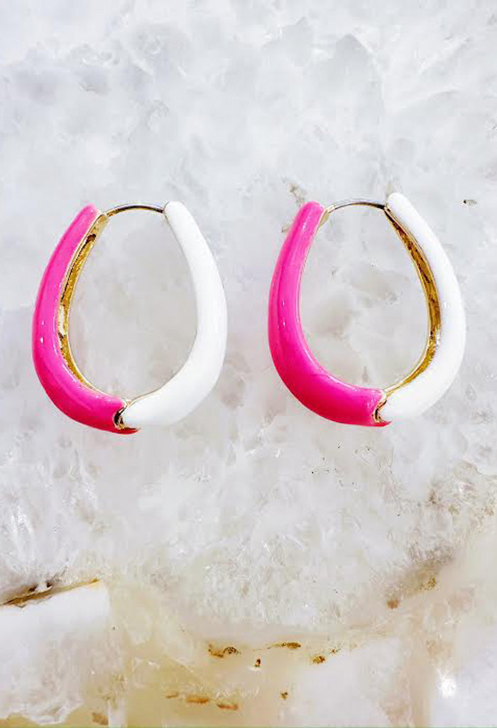 KK Bloom Holly Earrings-Pink