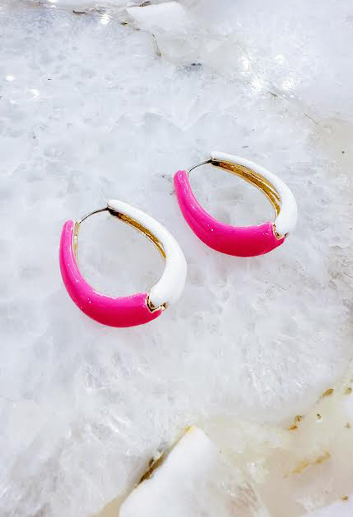 KK Bloom Holly Earrings-Pink