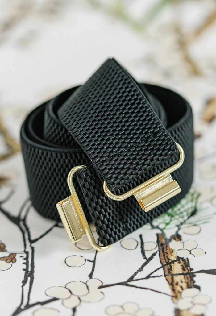 KK Bloom Interchangeable Belt Buckle-Black