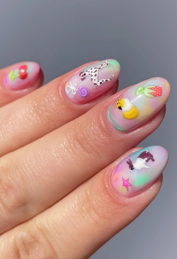 Deco Beauty Pet Shop Nail Art Stickers