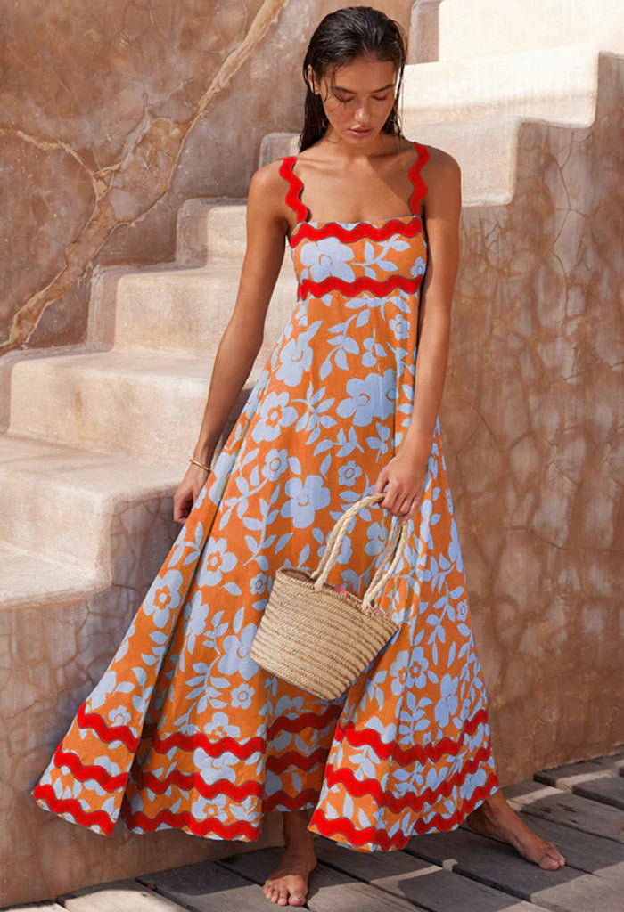 KK Bloom Autumn Maxi Dress