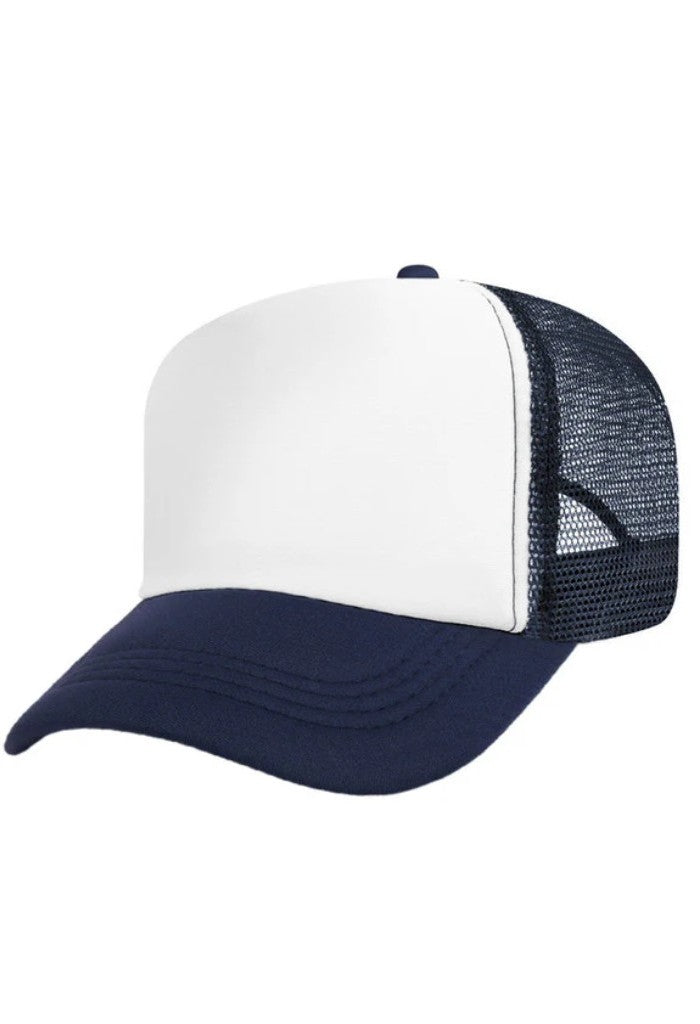 KK Bloom Foam Trucker Hat-Navy