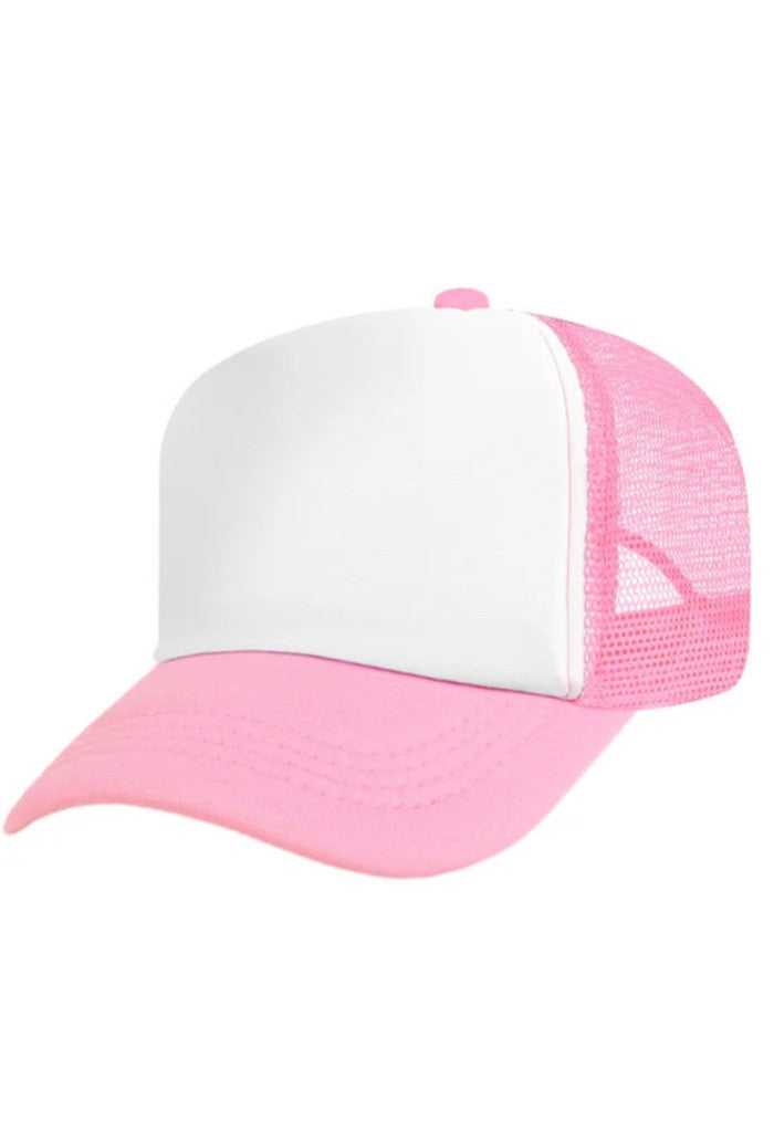 KK Bloom Foam Trucker Hat-Pink