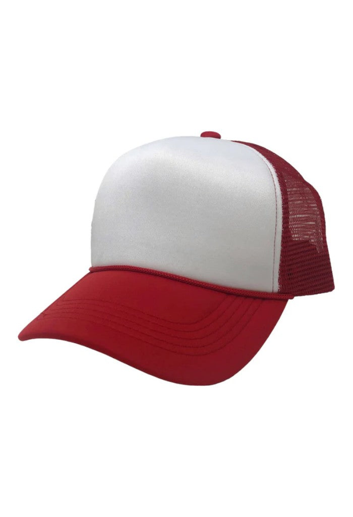 KK Bloom Foam Trucker Hat-Burgundy