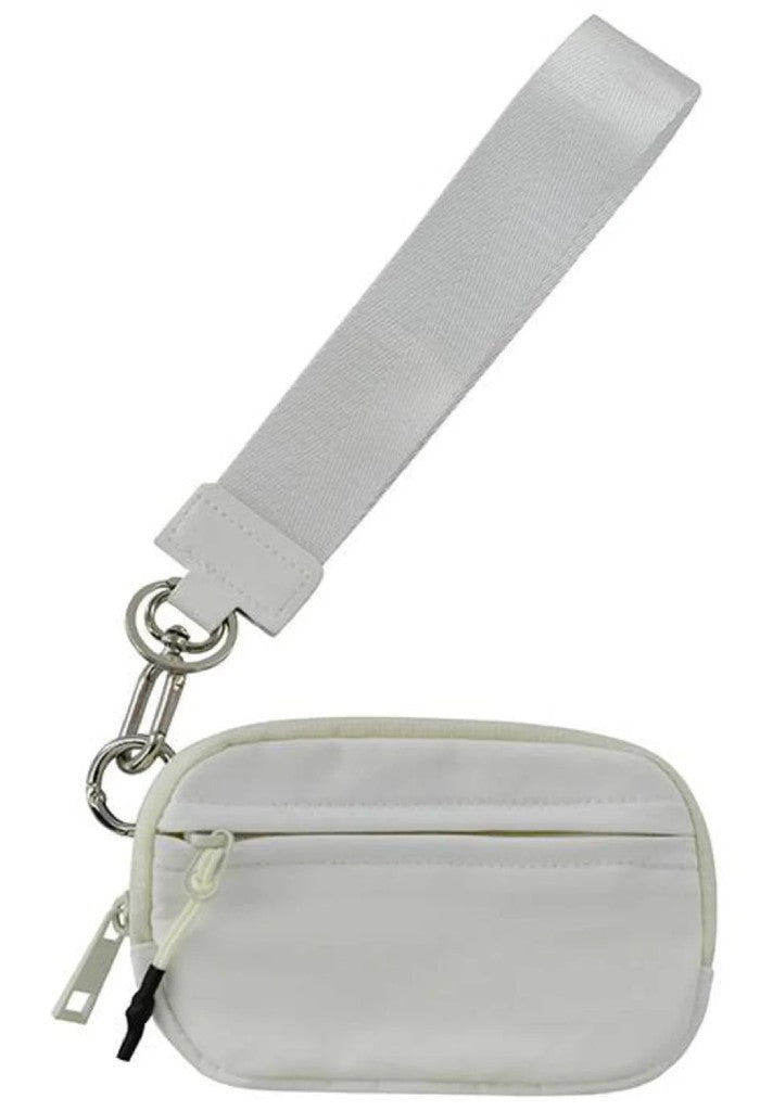 KK Bloom Natalie Zip Wallet-Ivory