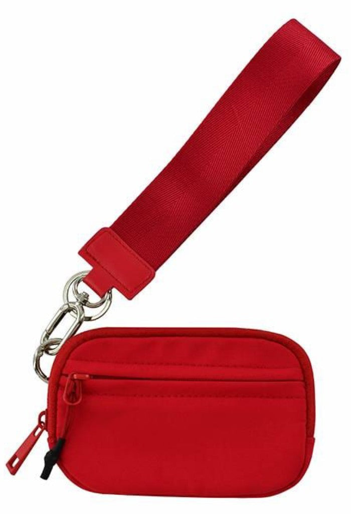 KK Bloom Natalie Zip Wallet-Red