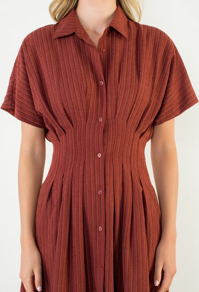 THML Apple Crisp Midi Dress