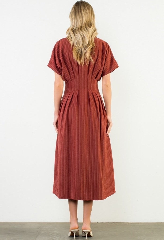 THML Apple Crisp Midi Dress