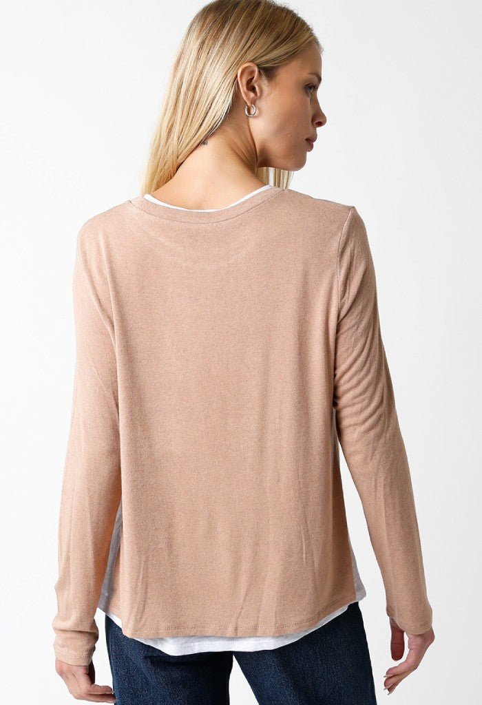 KK Bloom Layer Cake Knit Top