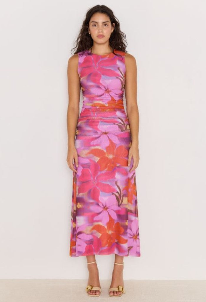 Minkpink Sierra Mesh Midi Dress