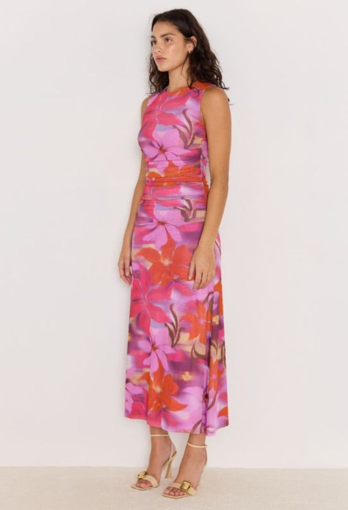 Minkpink Sierra Mesh Midi Dress