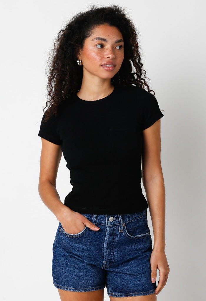 KK Bloom Dallas Tee-Black