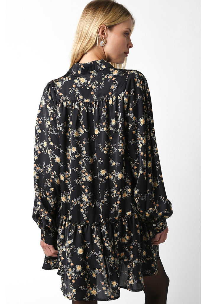 KK Bloom Black Marigold Dress