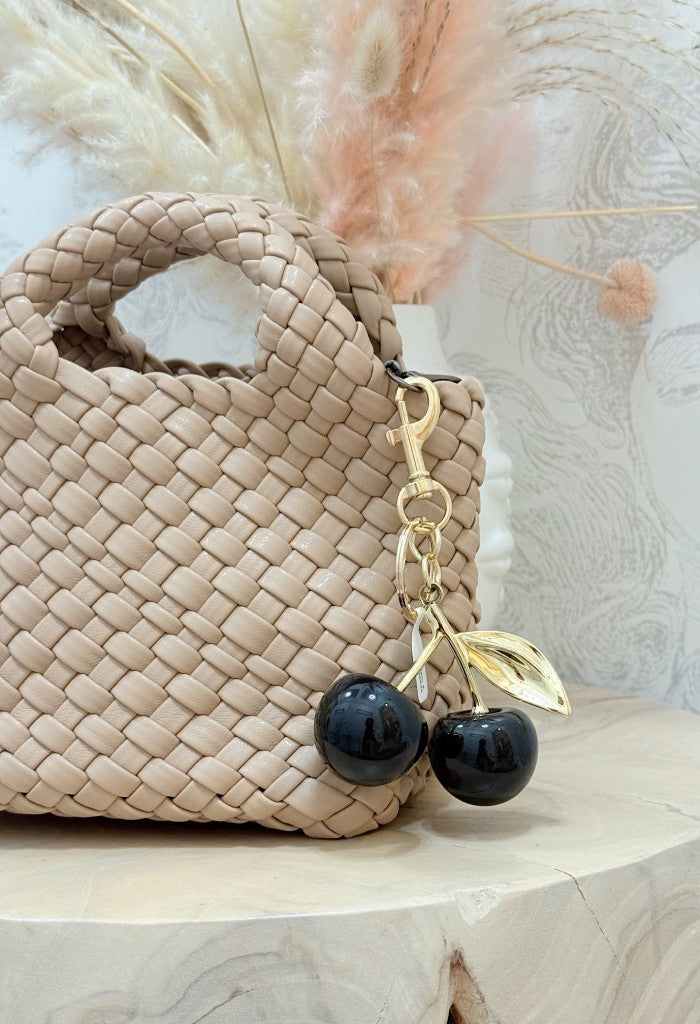 KK Bloom Cherry Keychain-Black Cherry