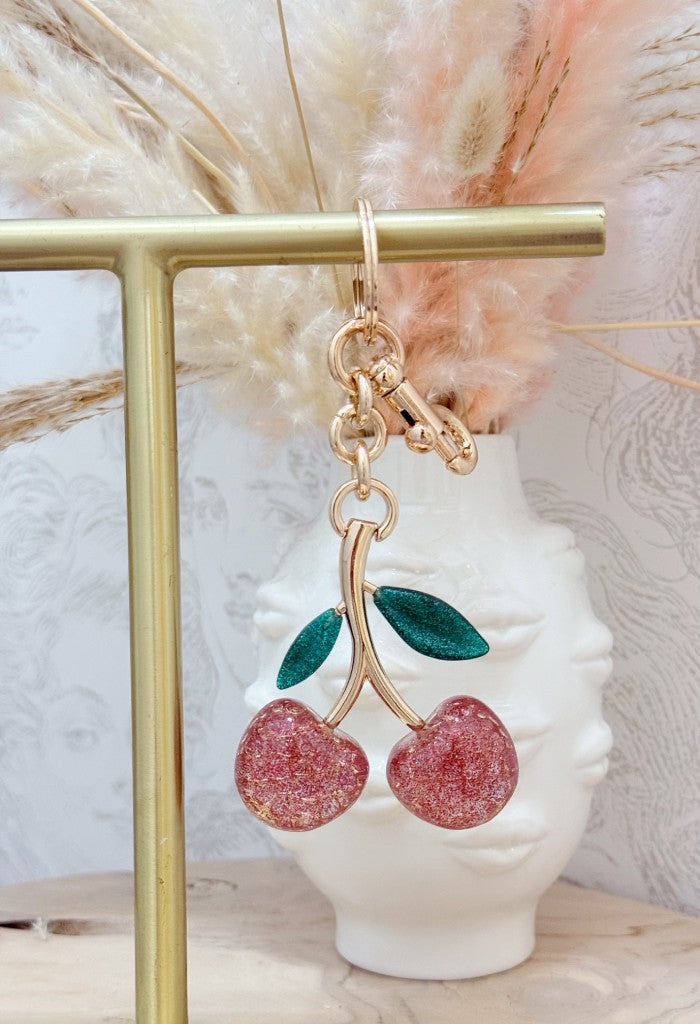KK Bloom Cherry Keychain-Sparkle