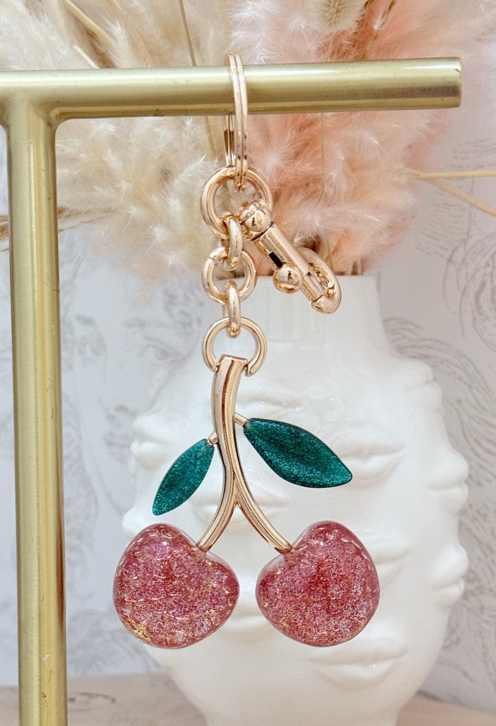 KK Bloom Cherry Keychain-Sparkle
