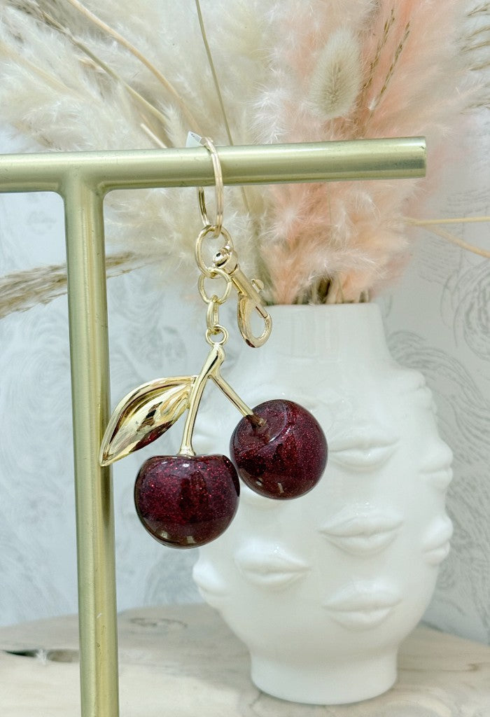 Cherry Keychain-Classic Cherry