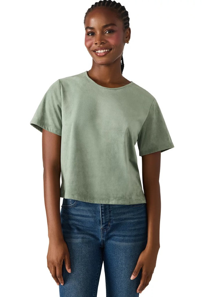 Steve Madden Ezra Top-Jade Cream