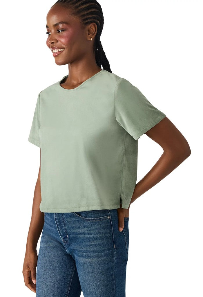 Steve Madden Ezra Top-Jade Cream