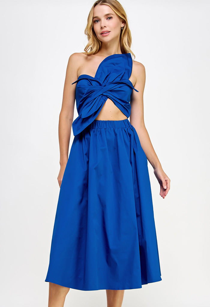 KK Bloom Chloe Dress-Blue