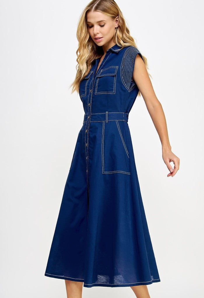 KK Bloom Polly Midi Dress