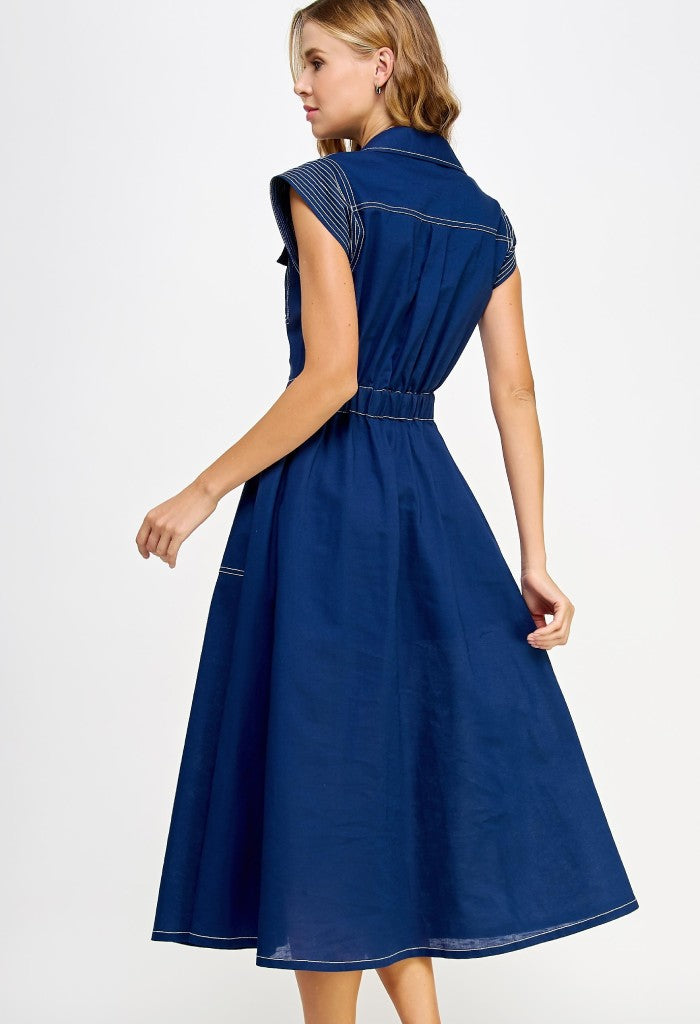 KK Bloom Polly Midi Dress