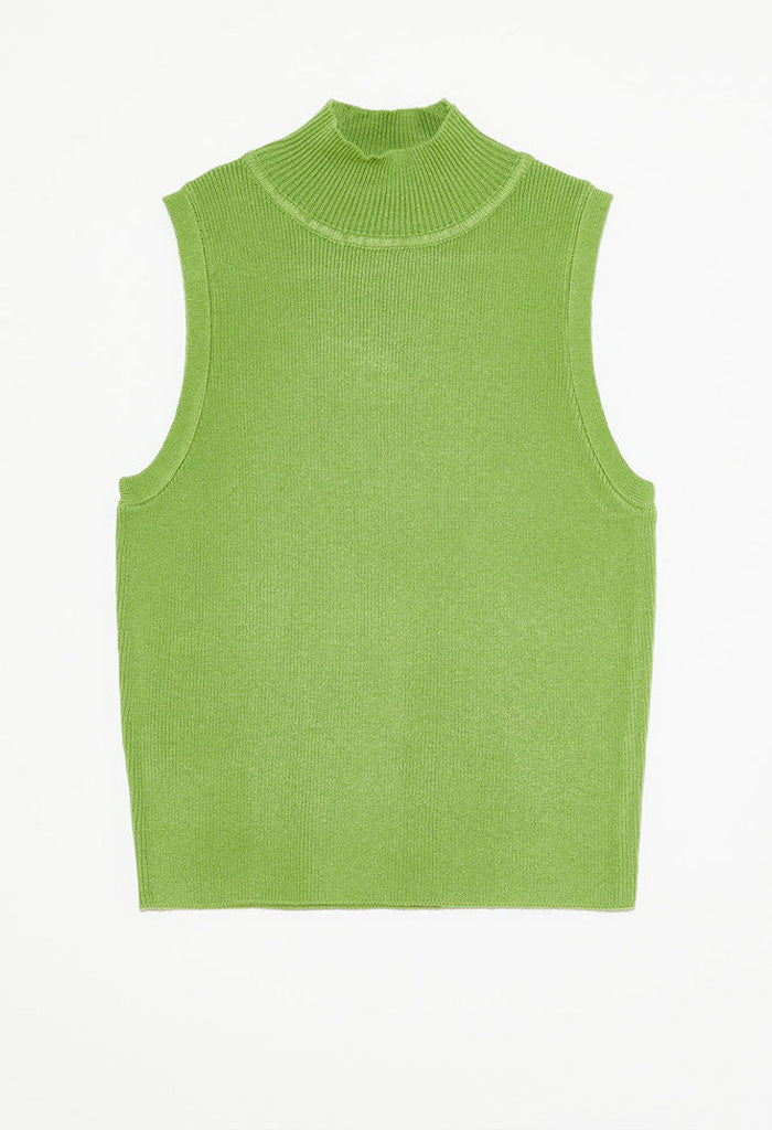 Deluc Trafik Knit Top-Green