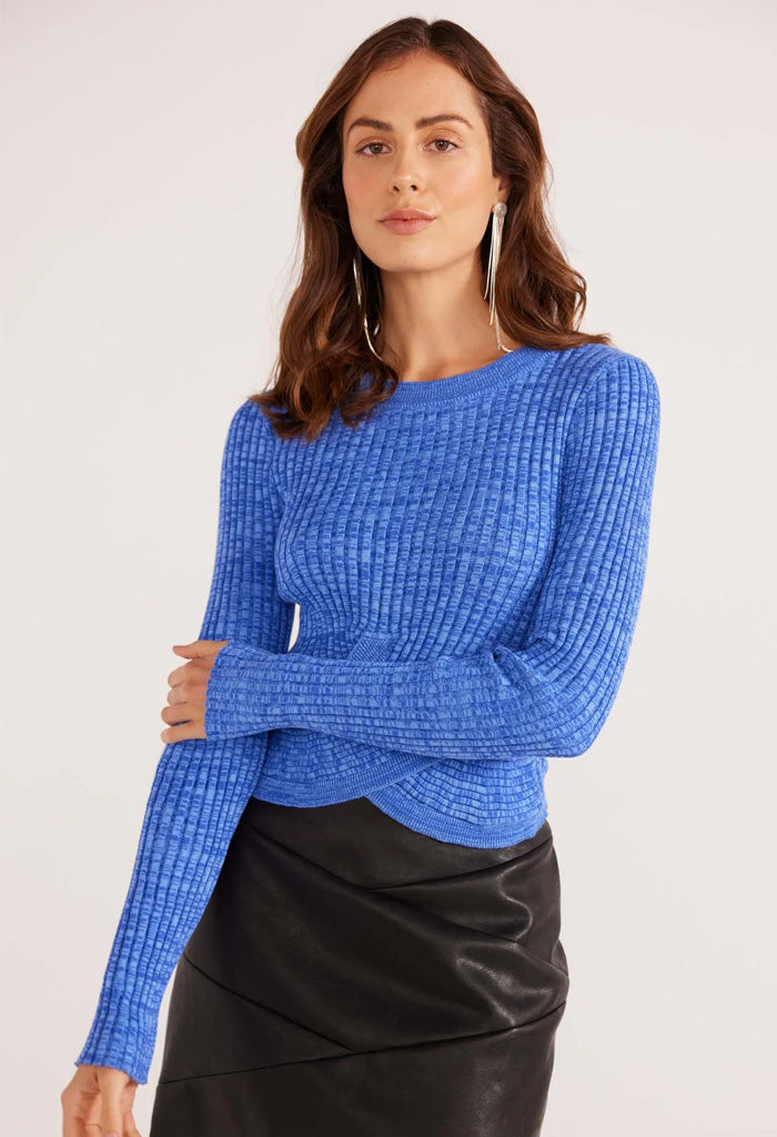 Minkpink Harper Rib Knit Top