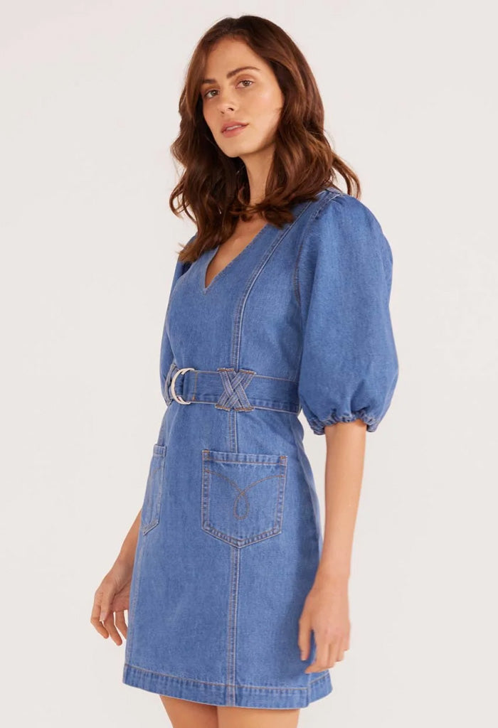 Minkpink Peyton Denim Mini Dress