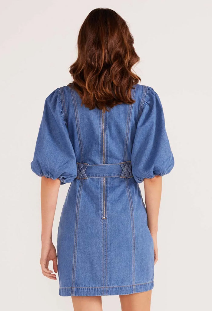 Minkpink Peyton Denim Mini Dress