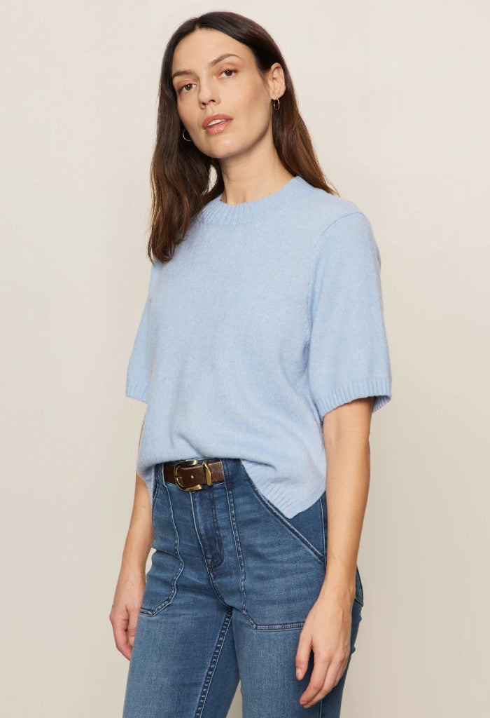 Sanctuary Clothing Perfect Sweater Tee-Powder Blue