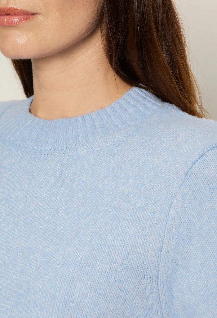 Sanctuary Clothing Perfect Sweater Tee-Powder Blue