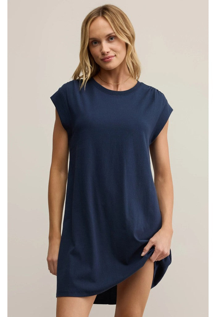 Z Supply Routine Shift Mini Dress