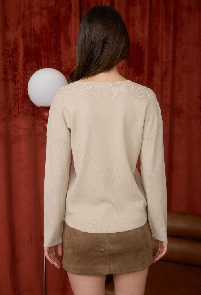 KK Bloom Chai Pullover Sweater