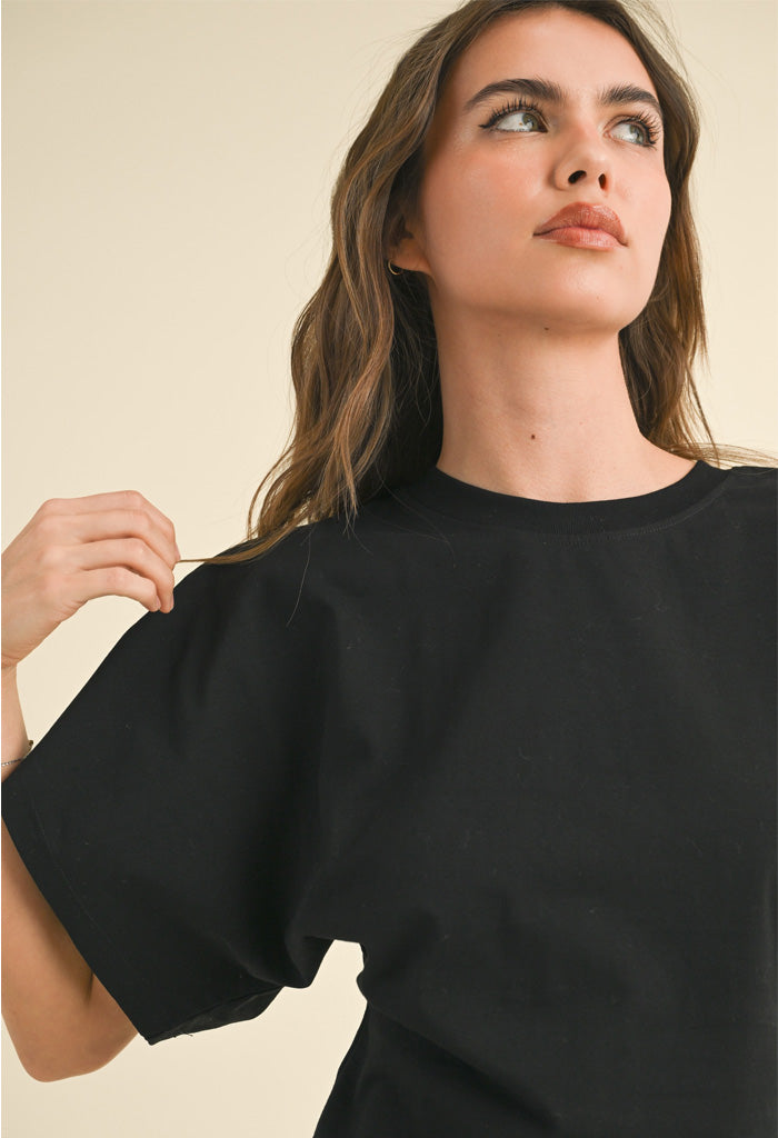 KK Bloom Anna Tee-Black