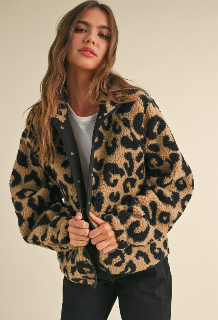 KK Bloom Kendrick Leopard Jacket