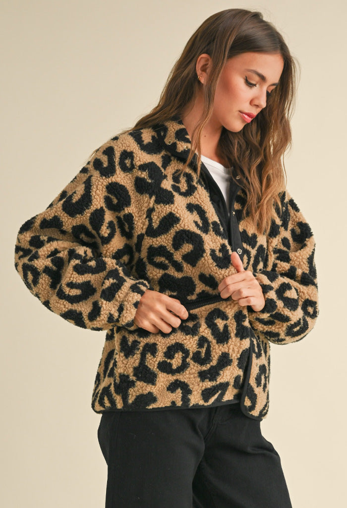 KK Bloom Kendrick Leopard Jacket