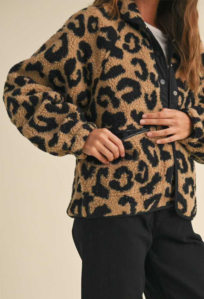 KK Bloom Kendrick Leopard Jacket