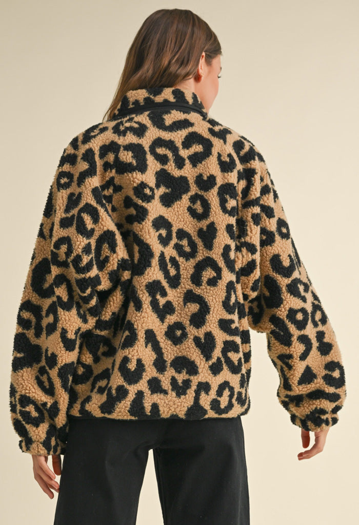 KK Bloom Kendrick Leopard Jacket