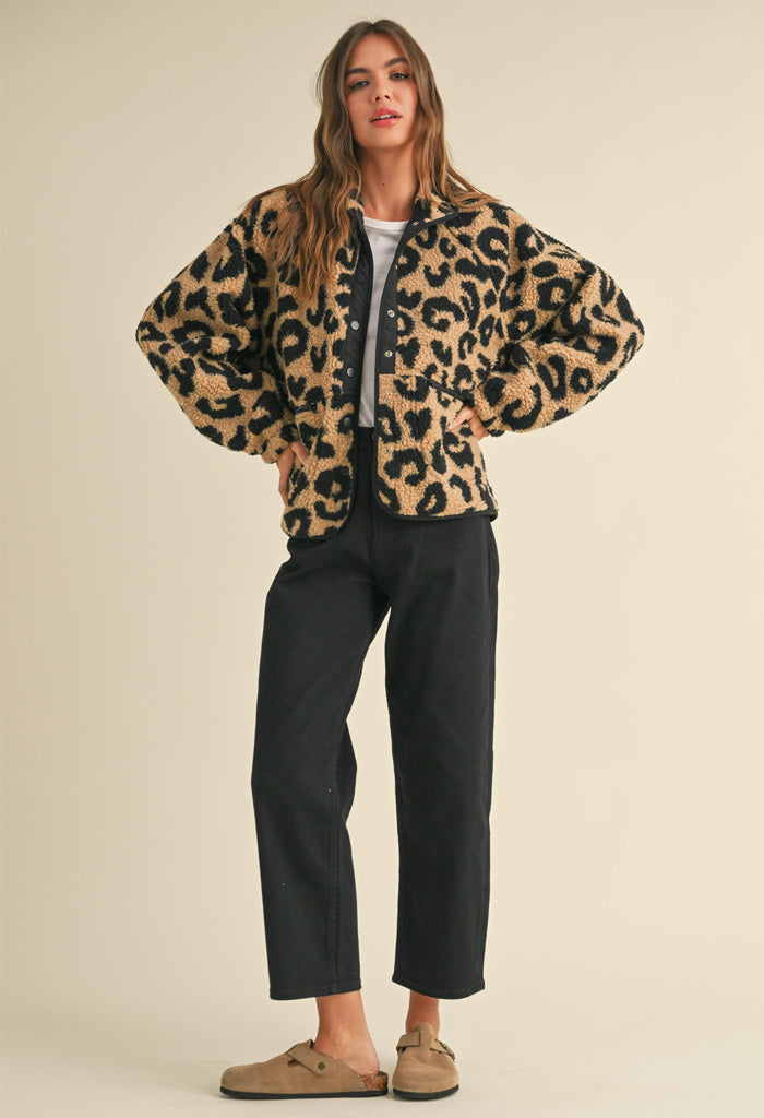 KK Bloom Kendrick Leopard Jacket