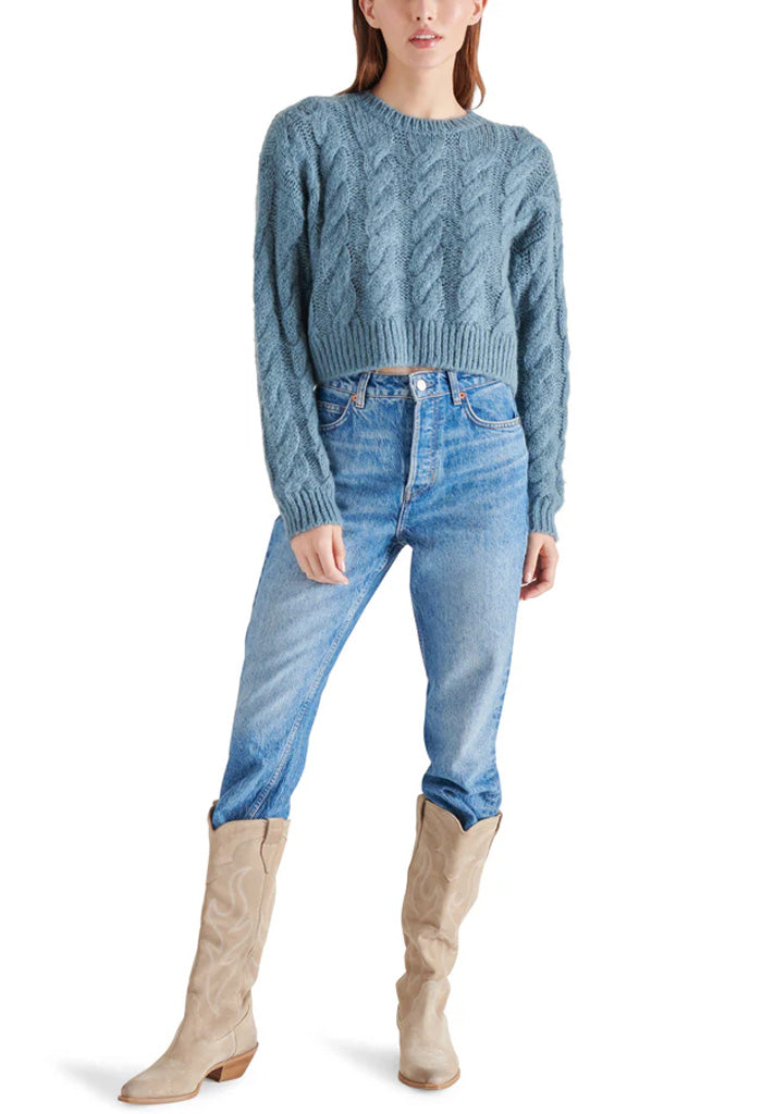 Steve Madden Ceronne Sweater-Blue Dusk