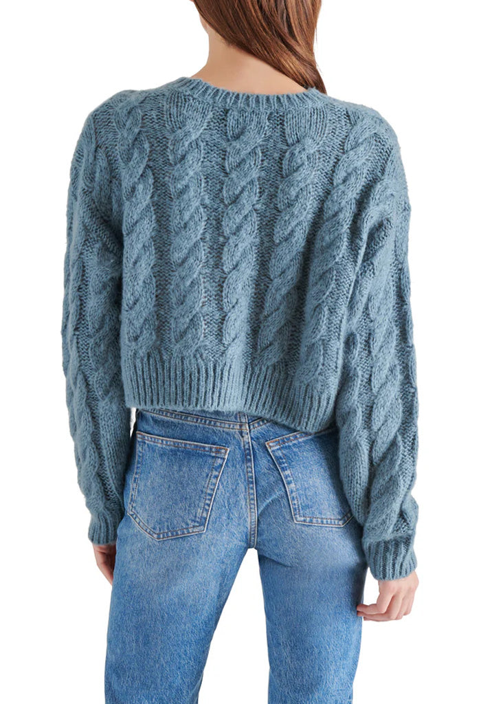 Steve Madden Ceronne Sweater-Blue Dusk